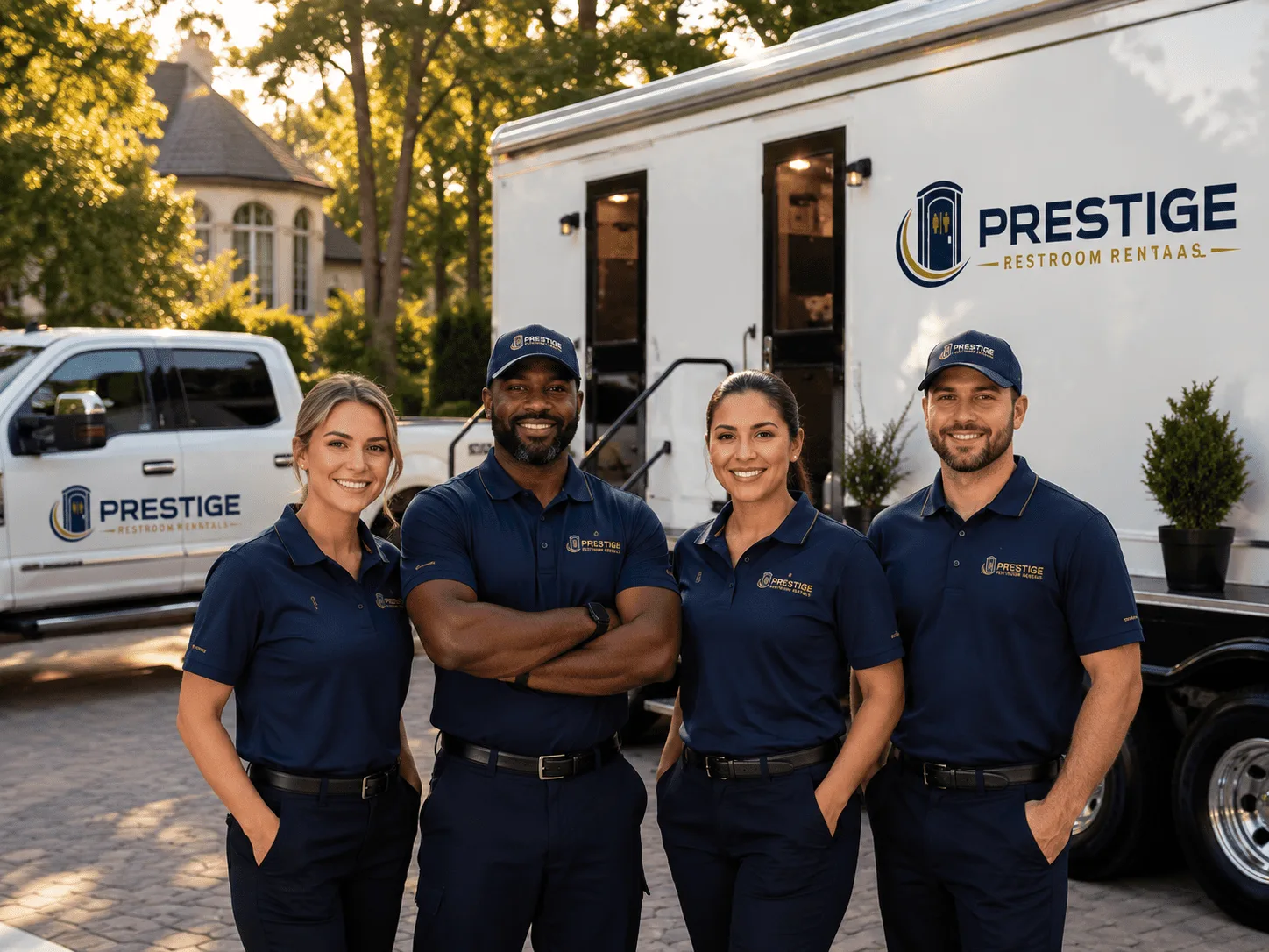 Trusted Luxury Portable Restrooms company in Icard, NC